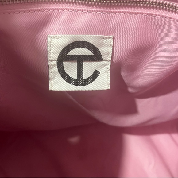 Telfar LARGE Shopping Bag Bubblegum Pink Dust Bag Plastic Zip Bag Included - Picture 6 of 10